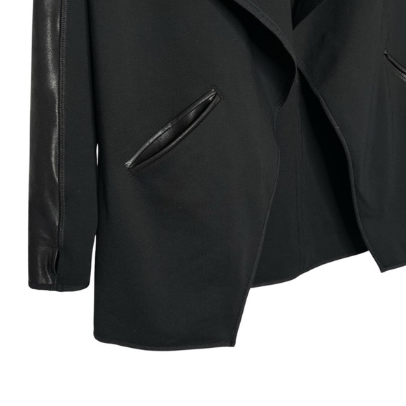 SPANX Drape Front Jacket Very Black Size XS - Picture 11 of 16